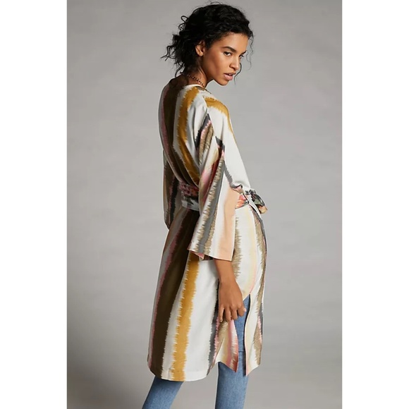 Mignon Doo | Watercolor Kimono | NWT - Picture 3 of 5